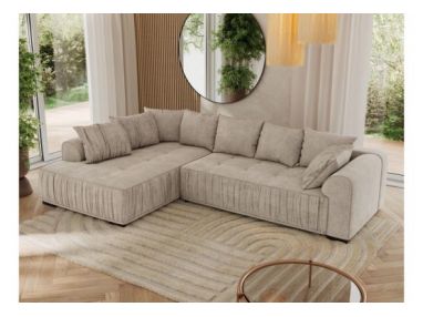 Narożnik ORTA L - strona lewa - beżowy, struktura