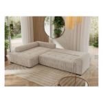 Narożnik ORTA L - strona lewa - beżowy, struktura