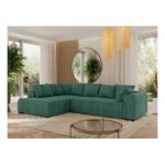 Narożnik ORTA L - strona lewa - zielony, struktura