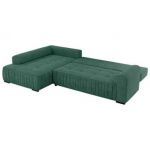 Narożnik ORTA L - strona lewa - zielony, struktura