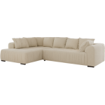 Narożnik ORTA L - strona lewa - beżowy, boucle