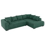 Narożnik ORTA L - strona prawa - zielony, struktura