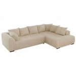 Narożnik ORTA L - strona prawa - beżowy, boucle