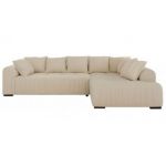 Narożnik ORTA L - strona prawa - beżowy, boucle