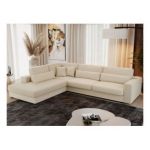 Narożnik SAVONA L - strona lewa - beżowy, boucle