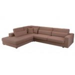 Narożnik SAVONA L - strona lewa - różowy, boucle