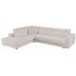 Narożnik SAVONA L - strona lewa - beżowy, sztruks