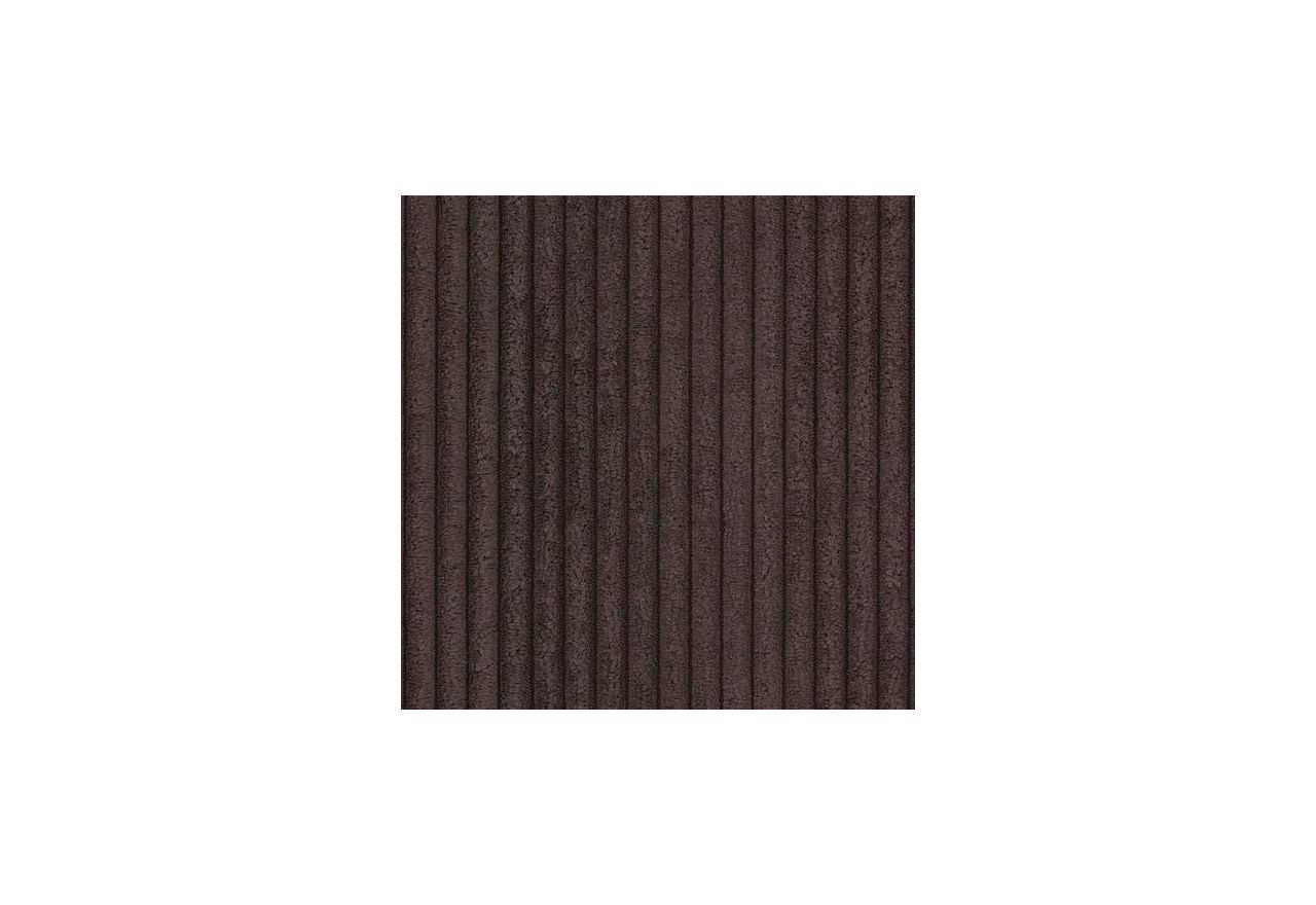 Narożnik SAVONA L - strona prawa - brązowy, sztruks