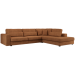 Narożnik SAVONA L - strona prawa - pomarańczowy, struktura