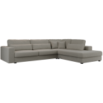 Narożnik SAVONA L - strona prawa - szary, boucle