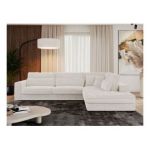 Narożnik SAVONA L - strona prawa - beżowy, sztruks