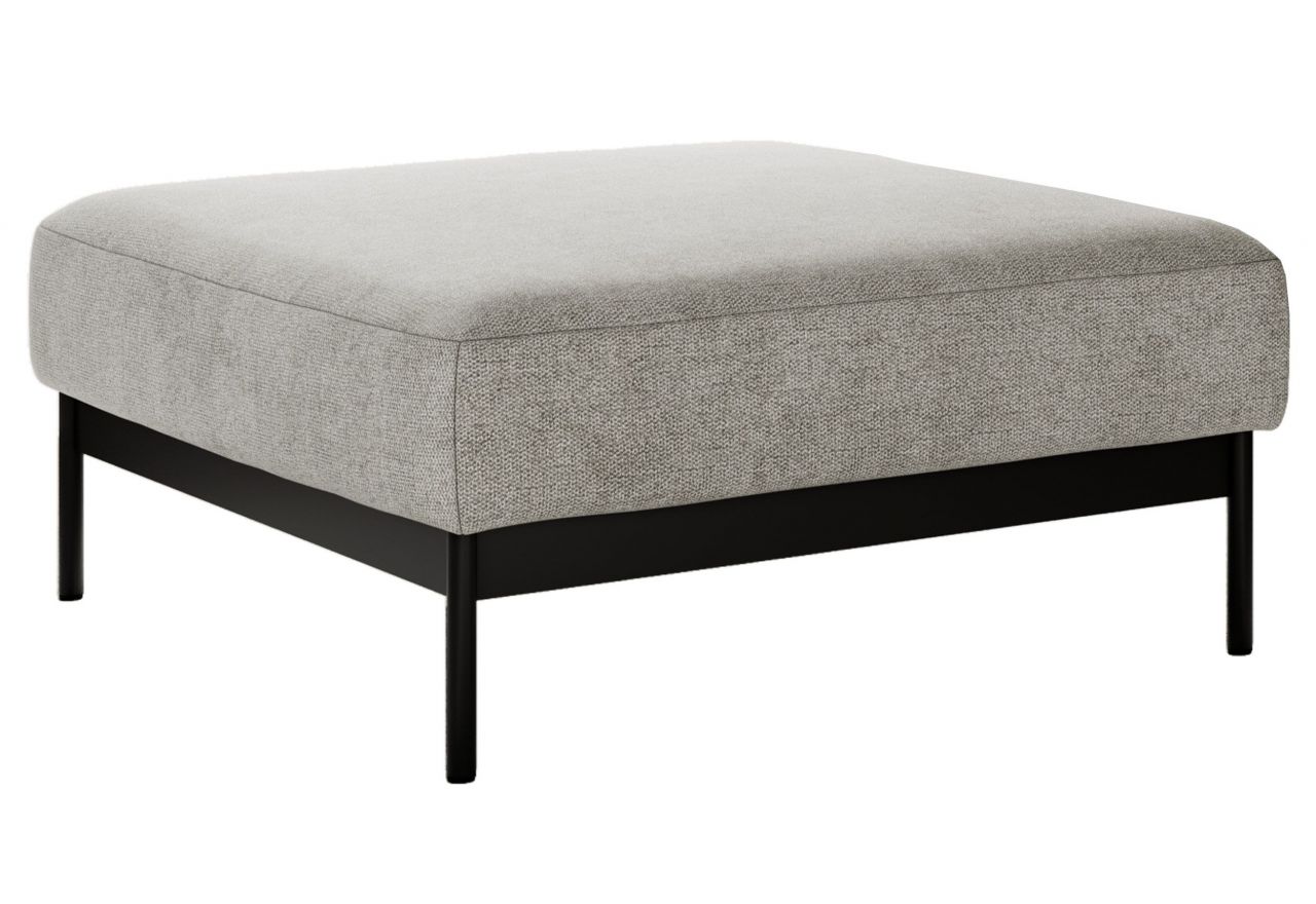 Narożnik SALENTO L - uniwersalny - jasnoszary, struktura