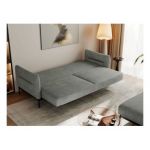 Narożnik SALENTO L - uniwersalny - szary, struktura