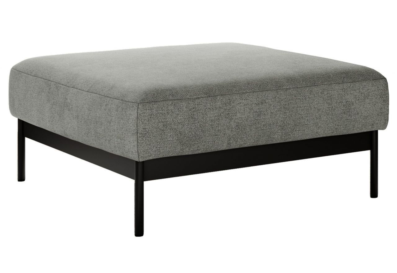 Narożnik SALENTO L - uniwersalny - szary, struktura