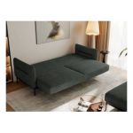 Narożnik SALENTO L - uniwersalny - ciemnoszary, struktura