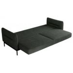 Narożnik SALENTO L - uniwersalny - ciemnoszary, struktura