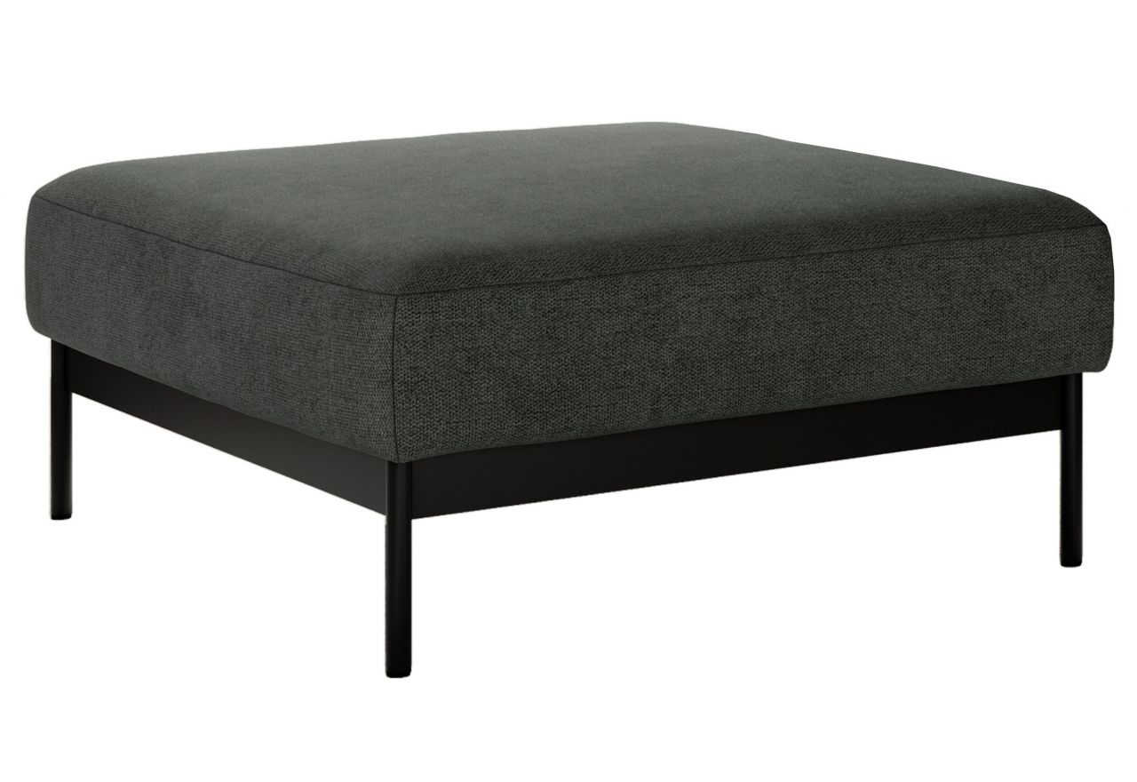 Narożnik SALENTO L - uniwersalny - ciemnoszary, struktura