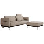 Narożnik SALENTO L - uniwersalny - beżowy, struktura