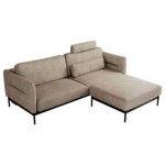 Narożnik SALENTO L - uniwersalny - beżowy, struktura