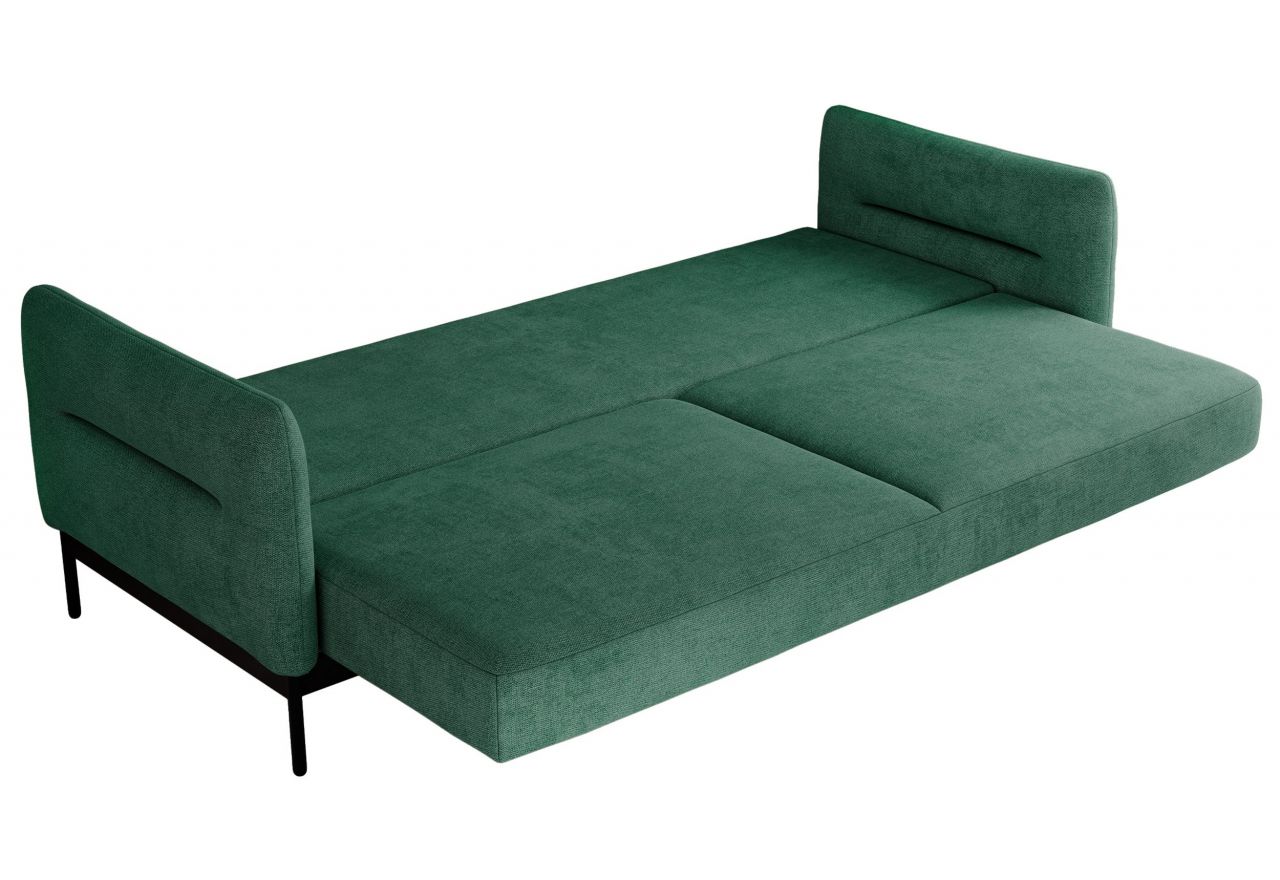 Narożnik SALENTO L - uniwersalny - zielony, struktura