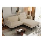 Narożnik SALENTO L - uniwersalny - beżowy, boucle