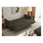 Narożnik SALENTO L - uniwersalny - ciemnozielony, boucle