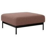 Narożnik SALENTO L - uniwersalny - różowy, boucle