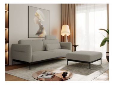 Narożnik SALENTO L - uniwersalny - szary, boucle