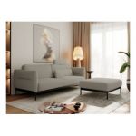 Narożnik SALENTO L - uniwersalny - szary, boucle