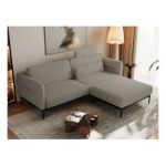 Narożnik SALENTO L - uniwersalny - szary, boucle