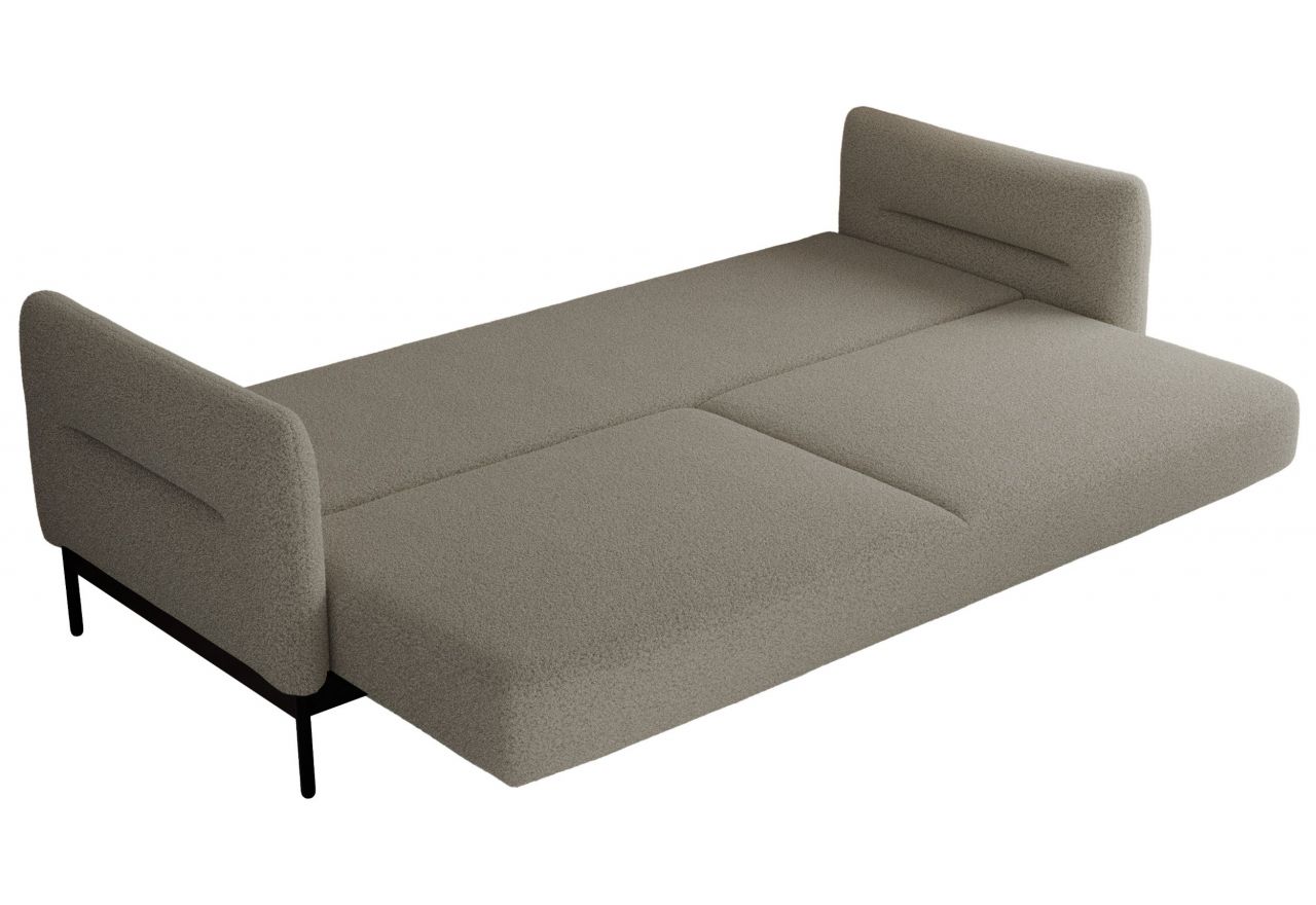 Narożnik SALENTO L - uniwersalny - szary, boucle