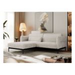 Narożnik SALENTO L - uniwersalny - beżowy, sztruks