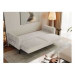 Narożnik SALENTO L - uniwersalny - beżowy, sztruks