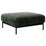 Narożnik SALENTO L - uniwersalny - ciemnozielony, sztruks