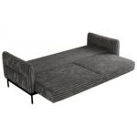 Narożnik SALENTO L - uniwersalny - szary, sztruks