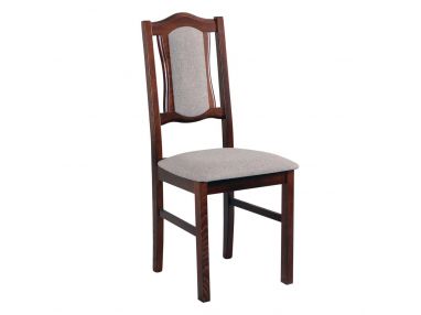 Eleganckie, gustowne krzesło z tapicerowanym siedziskiem i oparciem - ANAT 6