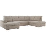 Narożnik MADRITO U - strona prawa - beżowy, struktura