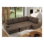 Narożnik MADRITO U - strona prawa - brązowy, welwet