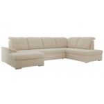 Narożnik MADRITO U - strona prawa - beżowy, boucle