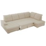 Narożnik MADRITO U - strona prawa - beżowy, boucle