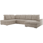 Narożnik MADRITO U - strona lewa - beżowy, struktura