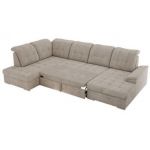 Narożnik MADRITO U - strona lewa - beżowy, struktura