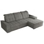 Narożnik MADRITO L - strona prawa - szary, struktura