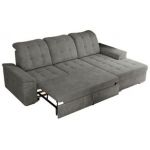 Narożnik MADRITO L - strona prawa - szary, struktura