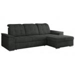 Narożnik MADRITO L - strona prawa - ciemnoszary, struktura