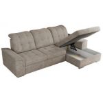 Narożnik MADRITO L - strona prawa - beżowy, struktura