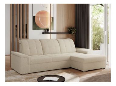 Narożnik MADRITO L - strona prawa - beżowy, boucle