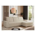 Narożnik MADRITO L - strona prawa - beżowy, boucle