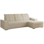 Narożnik MADRITO L - strona prawa - beżowy, boucle