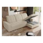 Narożnik MADRITO L - strona prawa - beżowy, boucle